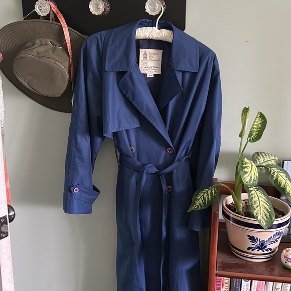 Original 80’s London Fog Trench Coat size M - Picture 2 of 5
